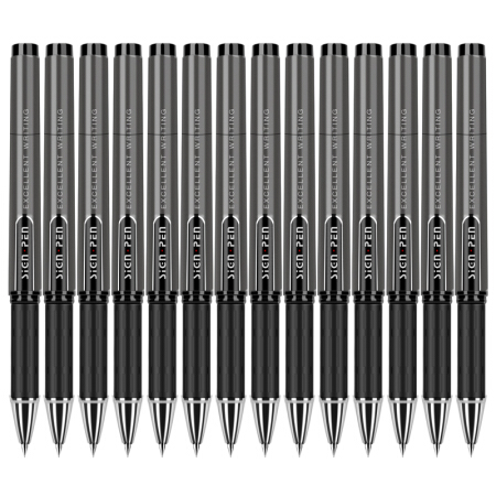 得力S73签字笔 1.0mm黑色 12支/盒（支）